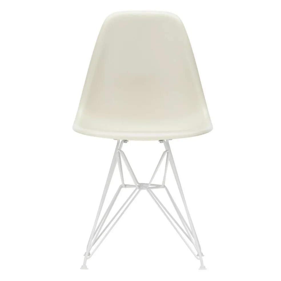 Eames Plastic Side Chair DSR RE Gestell weiß