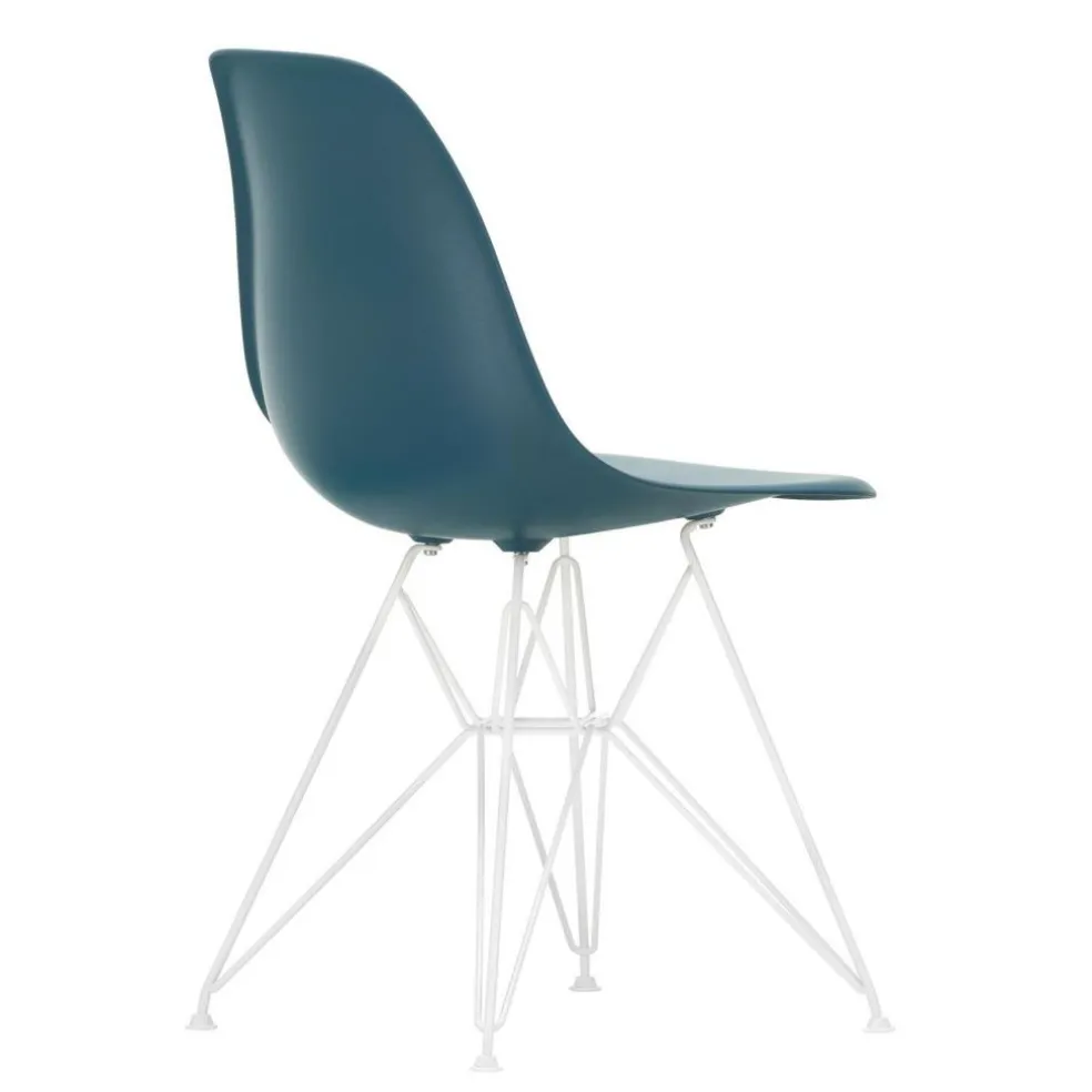 Eames Plastic Side Chair DSR RE Gestell weiß