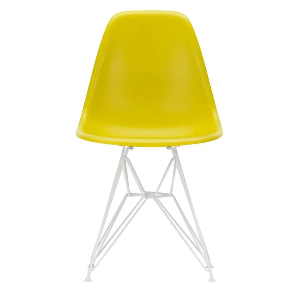 Eames Plastic Side Chair DSR RE Gestell weiß