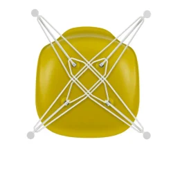 Eames Plastic Side Chair DSR RE Gestell weiß