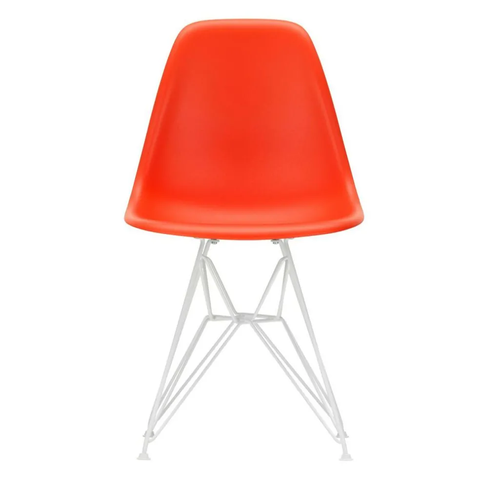 Eames Plastic Side Chair DSR RE Gestell weiß