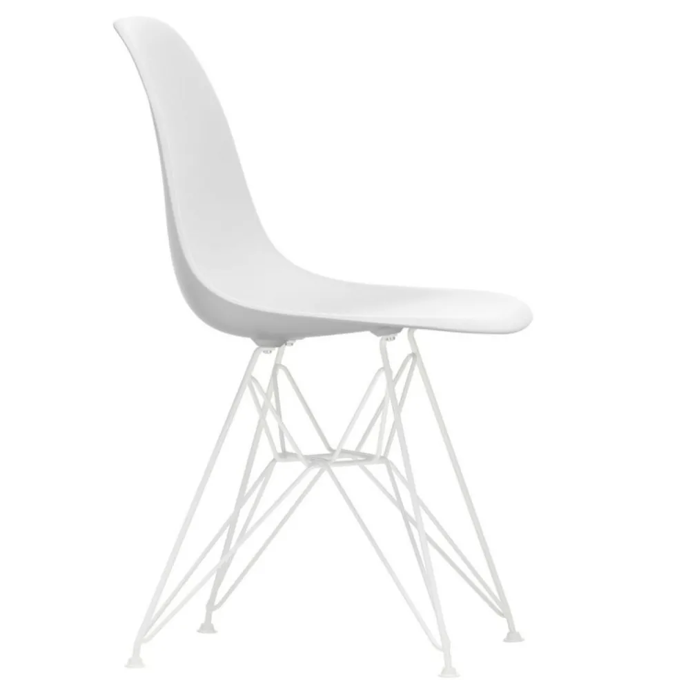 Eames Plastic Side Chair DSR RE Gestell weiß