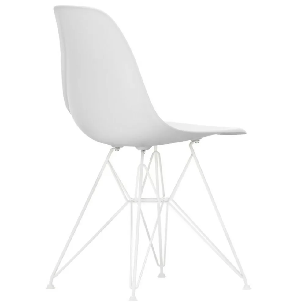 Eames Plastic Side Chair DSR RE Gestell weiß