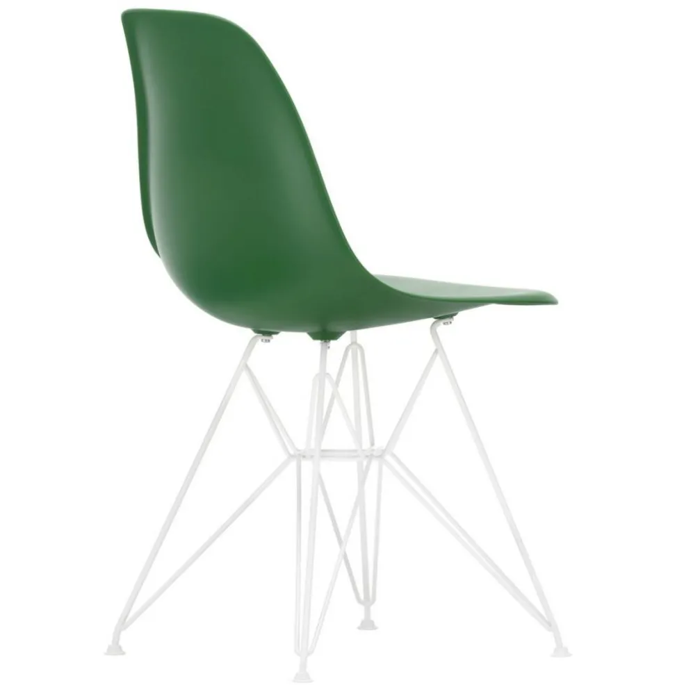 Eames Plastic Side Chair DSR RE Gestell weiß