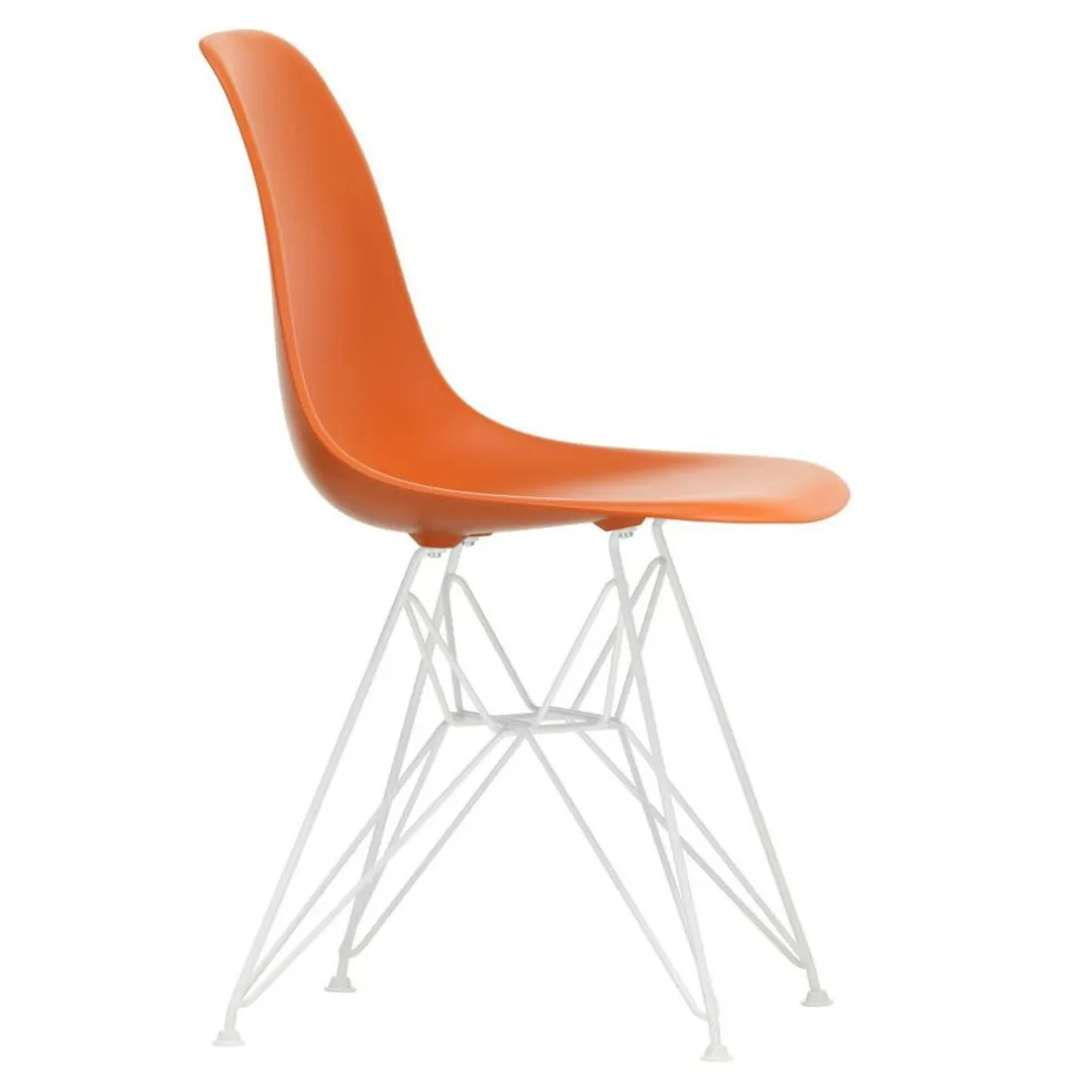 Eames Plastic Side Chair DSR RE Gestell weiß
