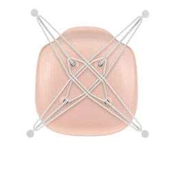 Eames Plastic Side Chair DSR RE Gestell weiß