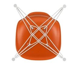 Eames Plastic Side Chair DSR RE Gestell weiß
