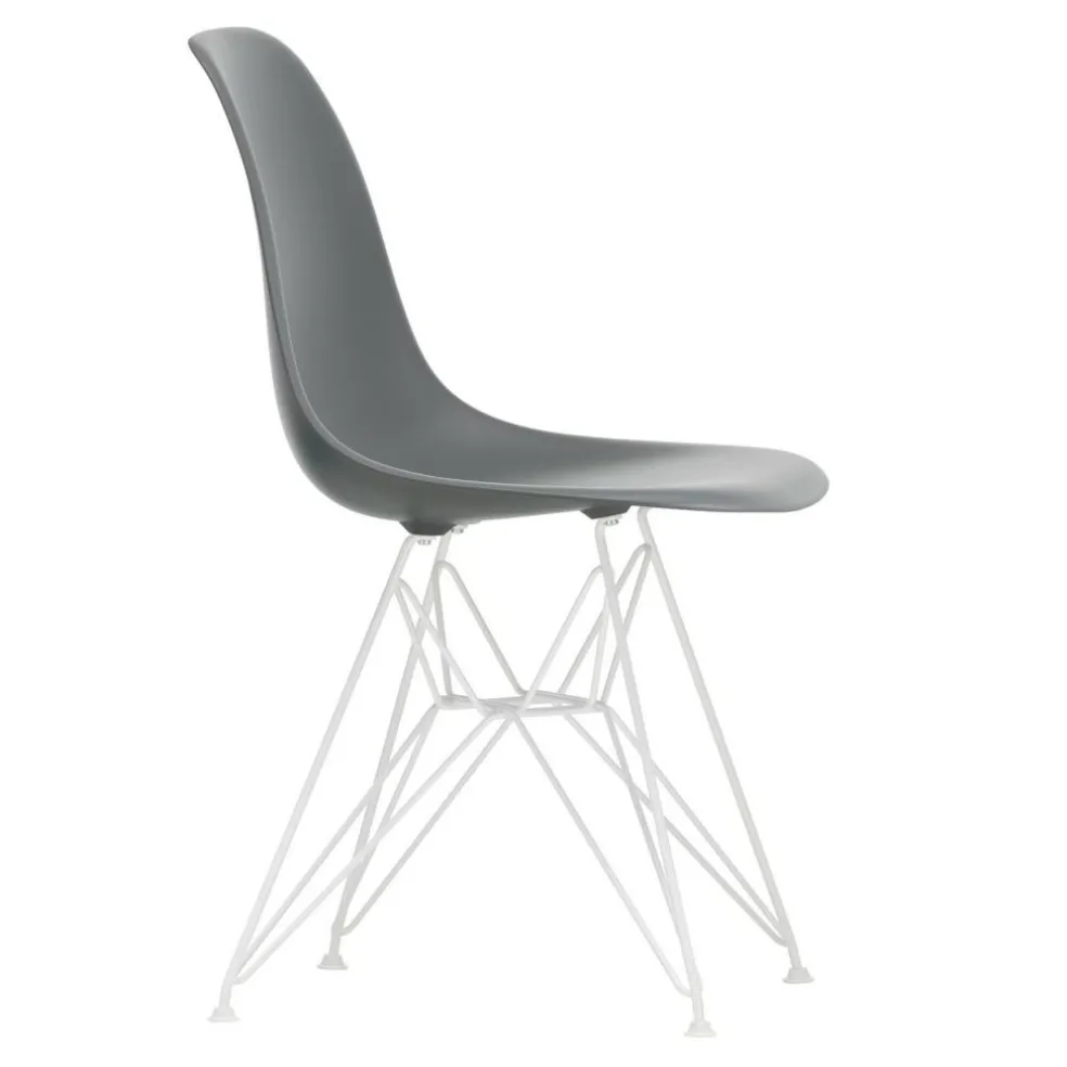 Eames Plastic Side Chair DSR RE Gestell weiß