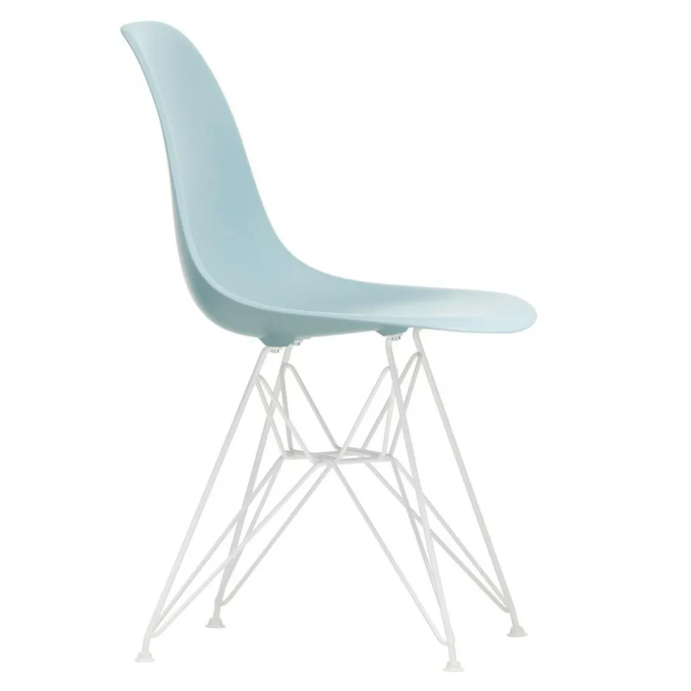 Eames Plastic Side Chair DSR RE Gestell weiß