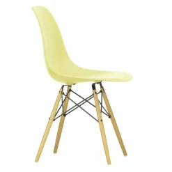 Eames Plastic Side Chair DSW RE Ahorn gelblich