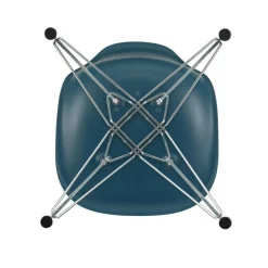 Eames Plastic Side Chair DSR RE verchromt