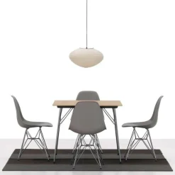 Eames Plastic Side Chair DSR RE verchromt