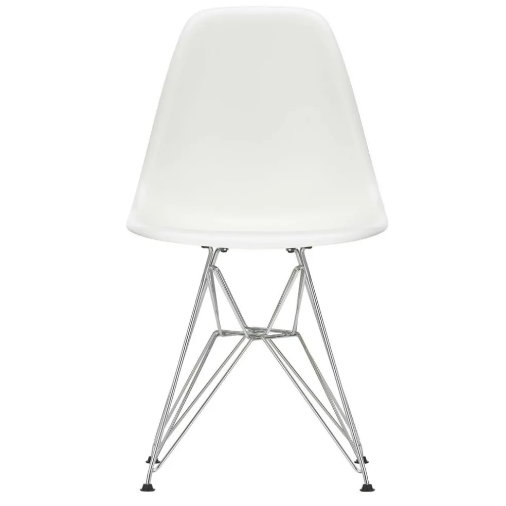 Eames Plastic Side Chair DSR verchromt