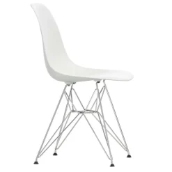 Eames Plastic Side Chair DSR verchromt
