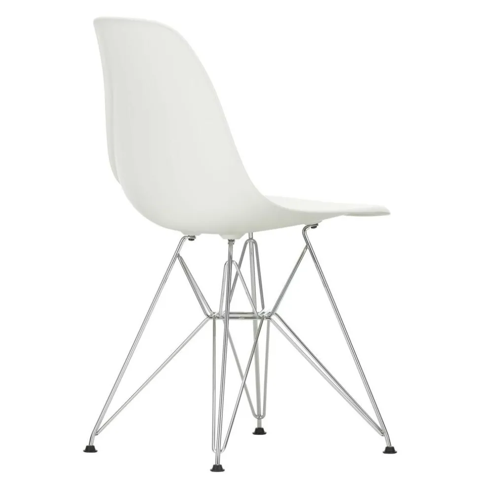 Eames Plastic Side Chair DSR verchromt