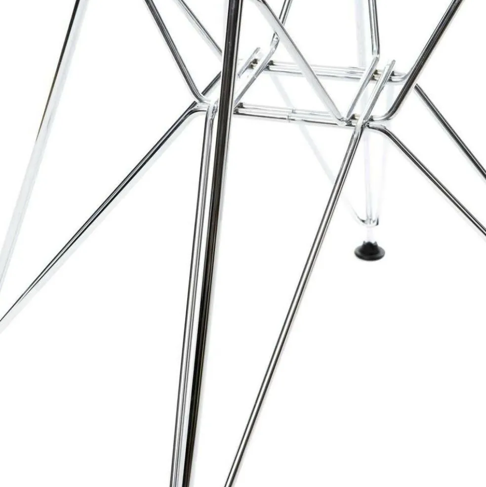 Eames Plastic Side Chair DSR verchromt