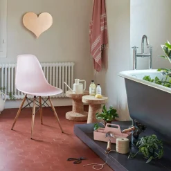 Eames Plastic Side Chair DSW Gestell Esche