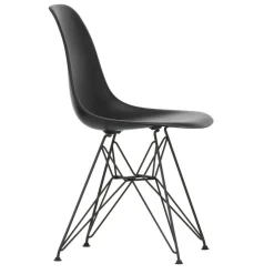 Eames Plastic Side Chair DSR RE Gestell schwarz