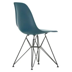 Eames Plastic Side Chair DSR RE Gestell schwarz