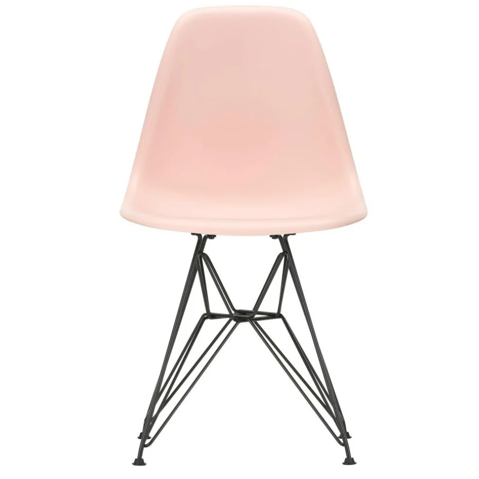Eames Plastic Side Chair DSR RE Gestell schwarz