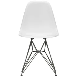 Eames Plastic Side Chair DSR RE Gestell schwarz