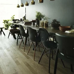 Eames Plastic Side Chair DSW RE Ahorn dunkel