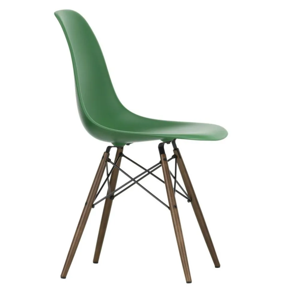 Eames Plastic Side Chair DSW RE Ahorn dunkel