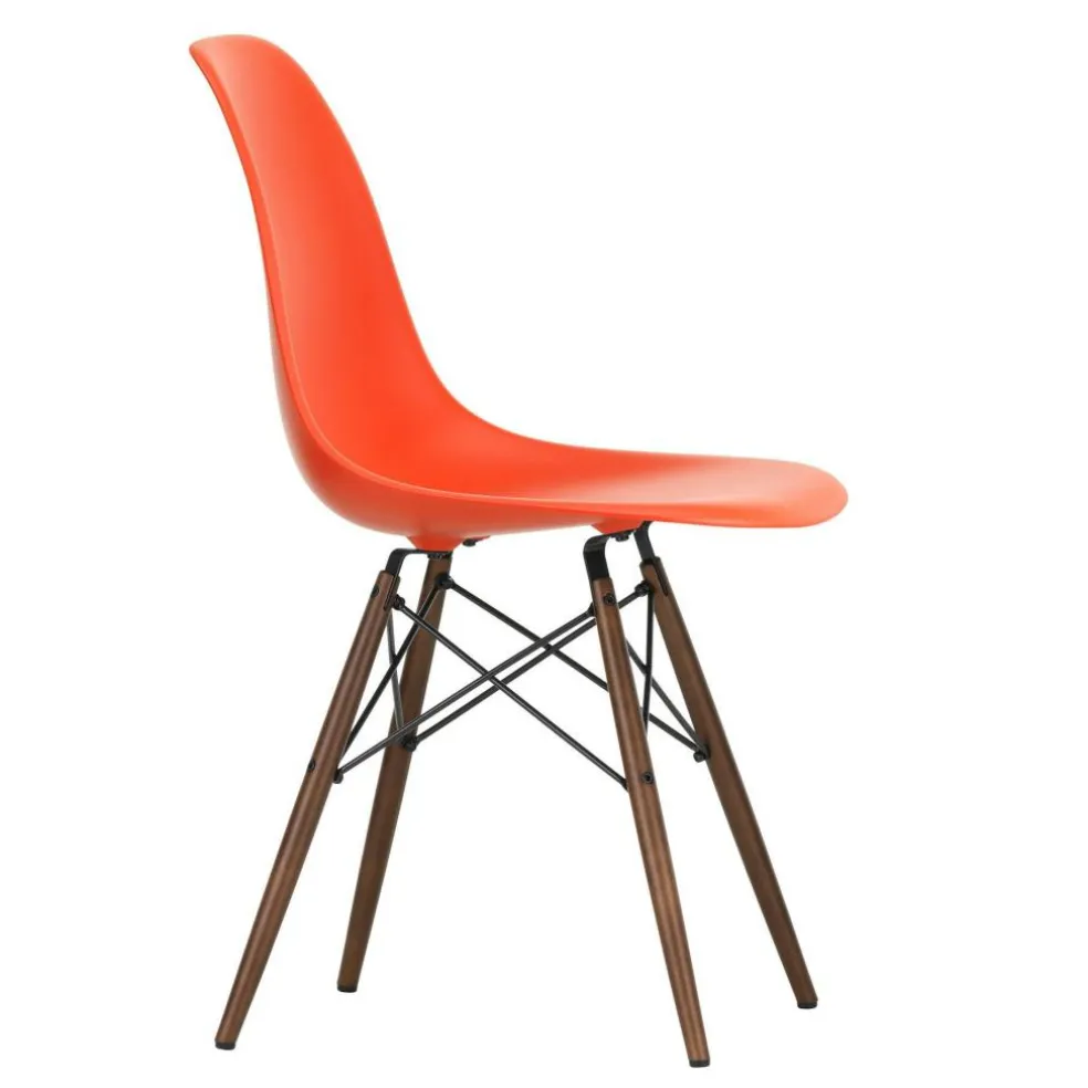 Eames Plastic Side Chair DSW RE Ahorn dunkel