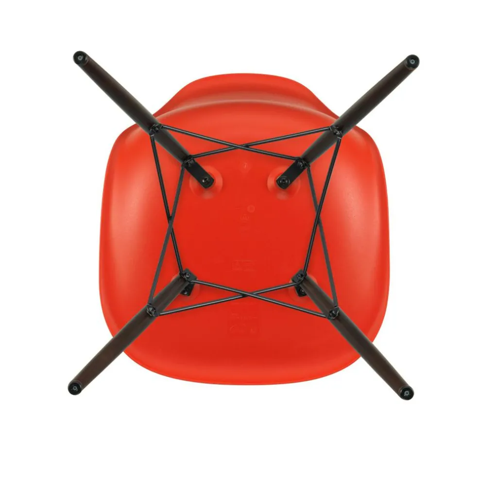 Eames Plastic Side Chair DSW RE Ahorn dunkel