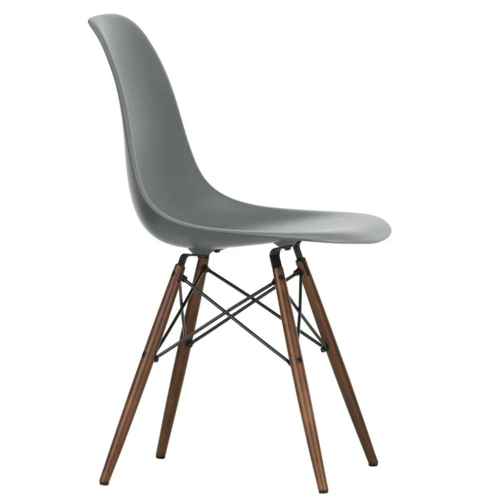 Eames Plastic Side Chair DSW RE Ahorn dunkel