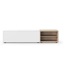 Edit Q Sideboard 181,3x48x50,5cm mit 2 offenen Fächern rechts