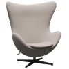Egg/ Das Ei™ Loungesessel Stoff Gestell Warm Graphite
