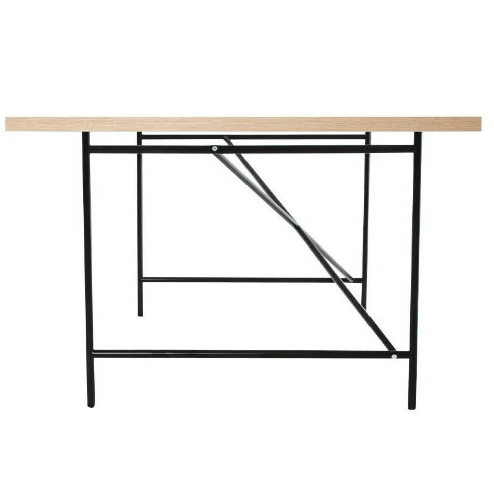 Eiermann 1 Tisch 160x80cm Gestell exzentrisch 110x66x66cm