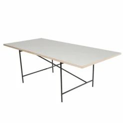 Eiermann 1 Tisch 200x90cm Gestell mittig 110x66x78cm