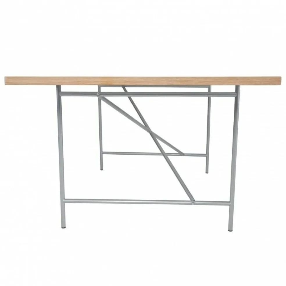Eiermann 1 Tisch 200x90cm Gestell mittig 110x66x78cm
