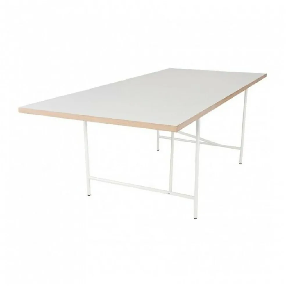 Eiermann 1 Tisch 160x80cm Gestell mittig 110x66x66cm