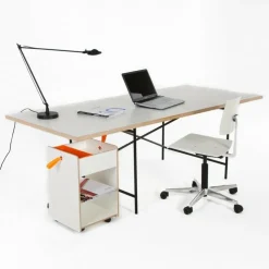 Eiermann 1 Tisch 180x90cm Gestell exzentrisch 110x66x78cm