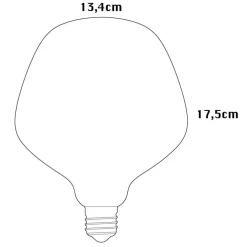 Enno LED E27 FILAMENT 360° 6W =><noscript><img width=