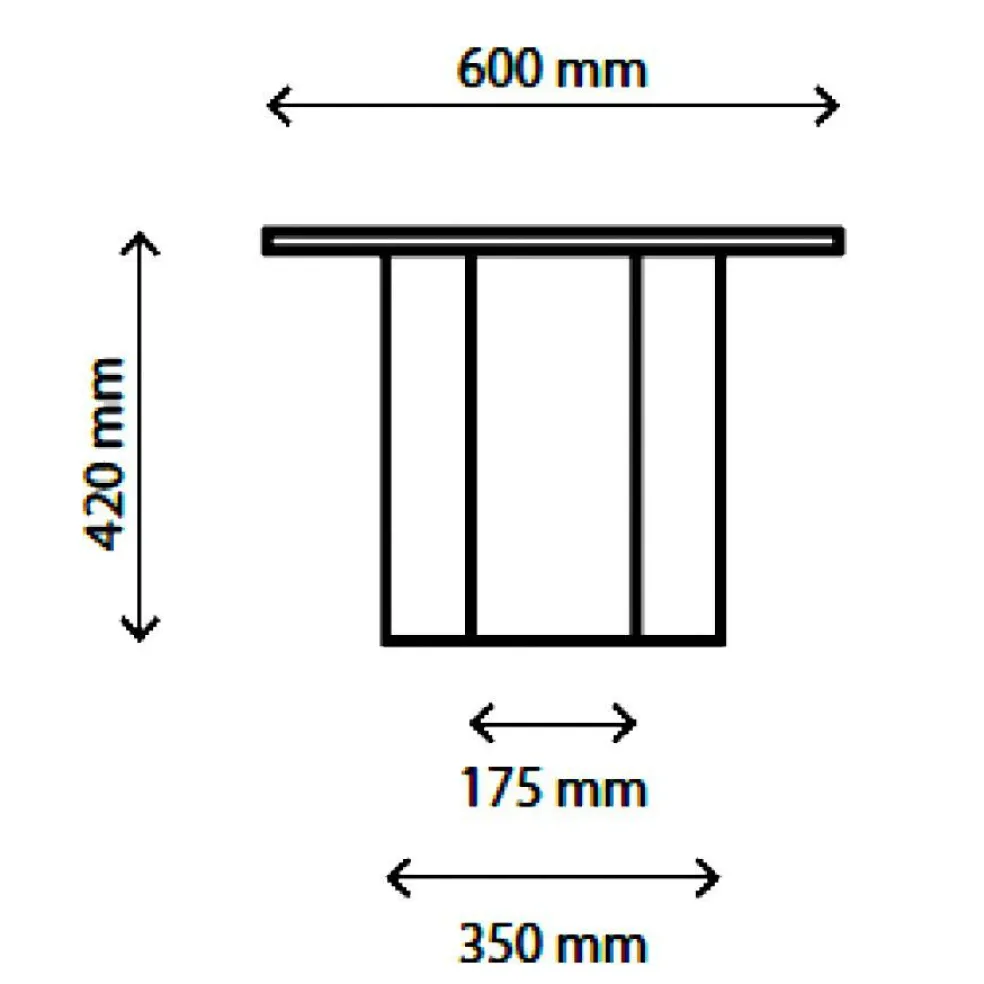 Epic Kaffeetisch Ø60cm Travertin