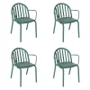 Exklusive Edition Fred's Gartenarmlehnstuhl 4er Set