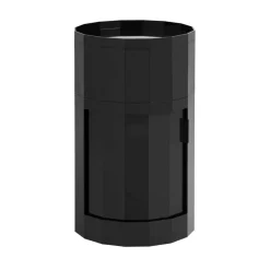 Facet Container hoch mit Füßen und Rollen