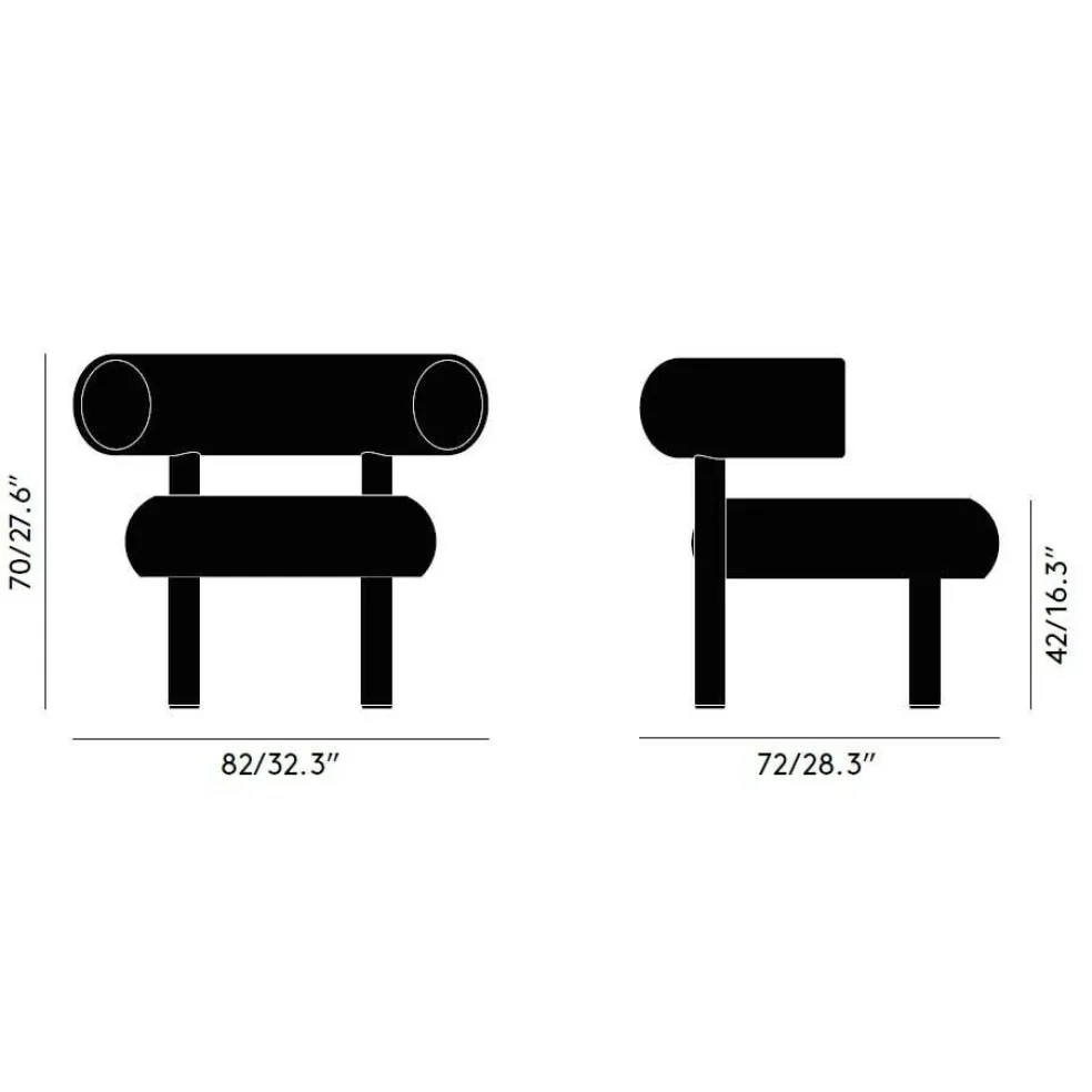 Fat Lounge Stuhl