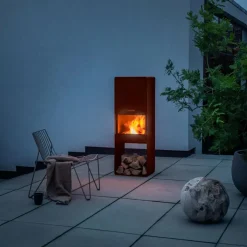 FireBox Gartenkamin H 125cm