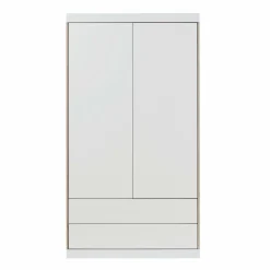 Flai Kleiderschrank zweitürig mit Schubkästen