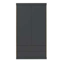 Flai Kleiderschrank zweitürig mit Schubkästen