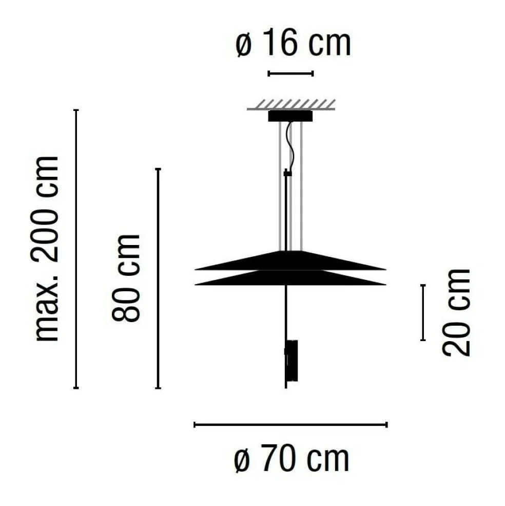 Flamingo 1510 LED Pendelleuchte