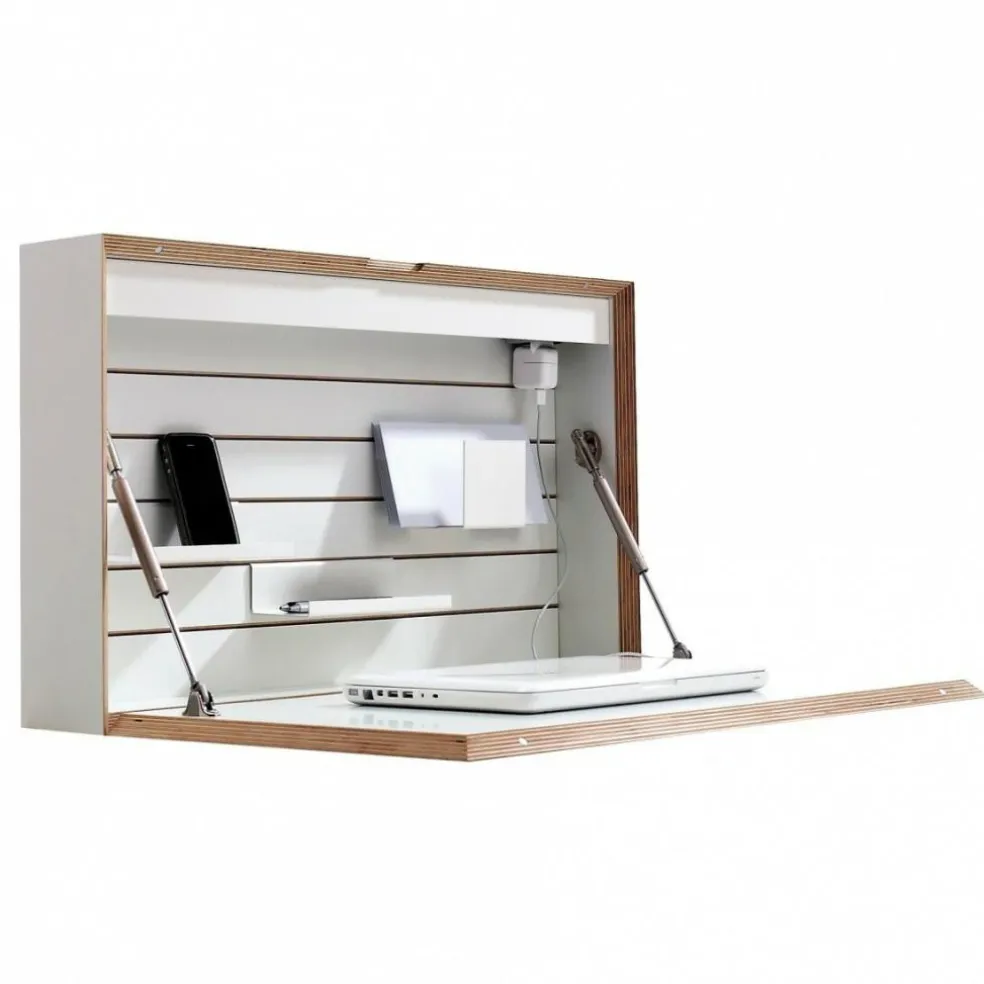 Flatbox LED Wandsekretär mit Soft-Touch Schalter