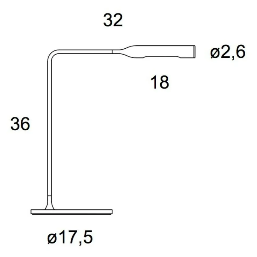 Flo Bedside LED Nachttischleuchte