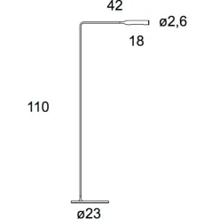 Flo Floor LED Stehleuchte