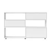 Flow Q Sideboard mit 2 Schubkästen und Klapptür 160x99x40cm